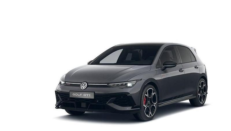Grå Ny 2025 VW Golf VIII GTI Clubsport Halvkombi | 508 600 kr (Dyr) - Bild 1/4