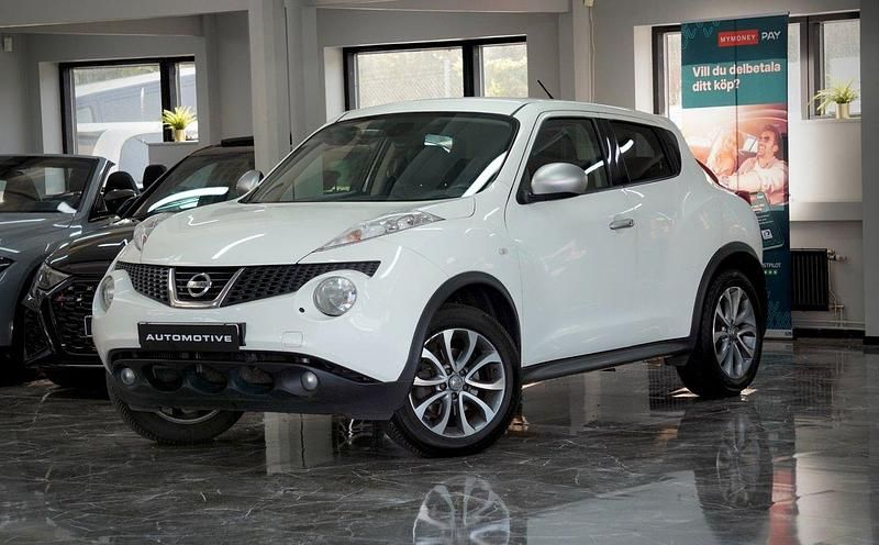 Vit Begagnad 2012 Nissan Juke SUV | 79 900 kr (Marknadspris) - Bild 1/4