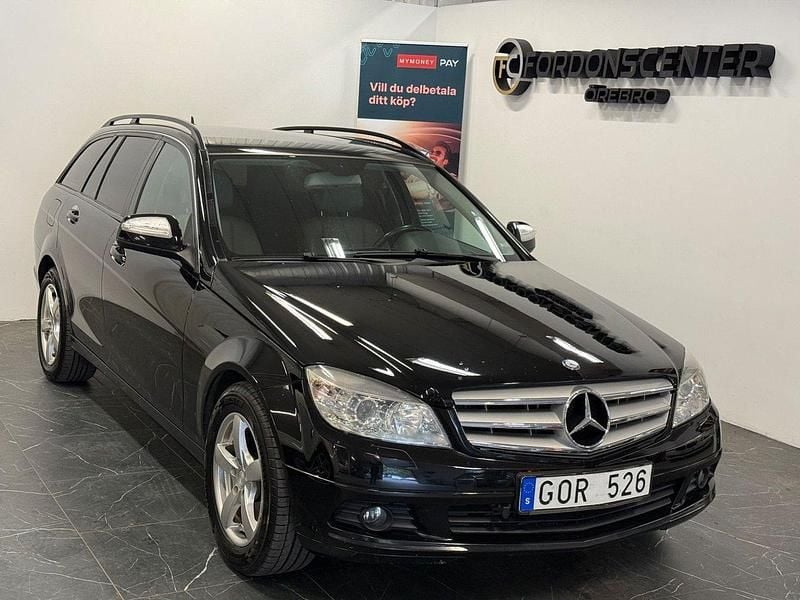 Svart Begagnad 2007 Mercedes C180 Kombi | 54 900 kr (Marknadspris) - Bild 1/4