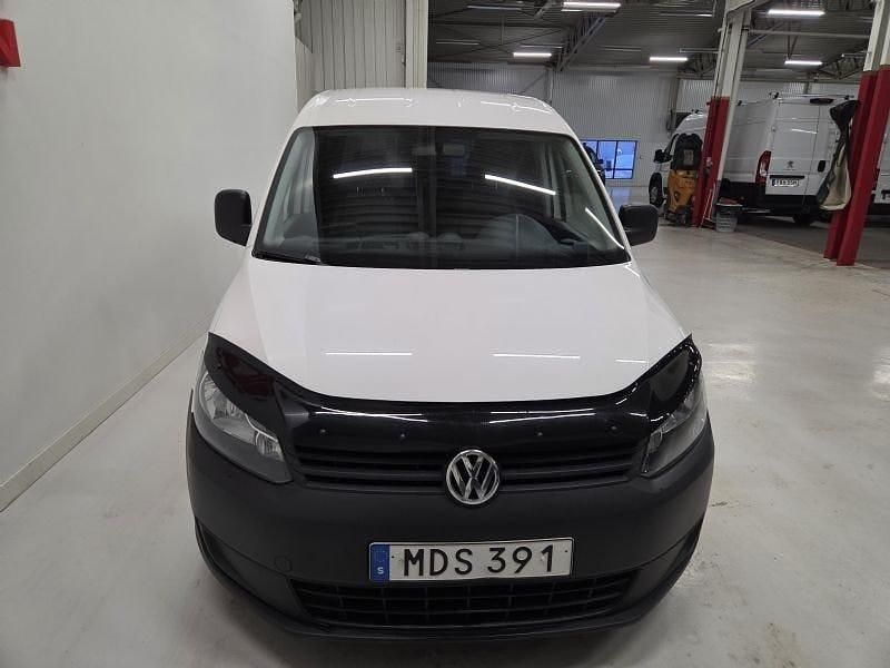 Begagnad VW Caddy 75 HK (55 kW) 2012 Vit Minibuss