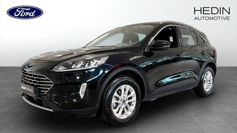 Svart (black) Begagnad 2022 Ford Kuga Titanium SUV | 269 900 kr (Bra pris) - Bild 1/4