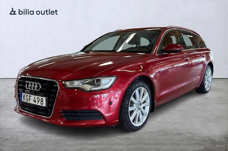 Röd Begagnad 2014 Audi A6 Kombi | 79 900 kr (Superpris) - Bild 1/4