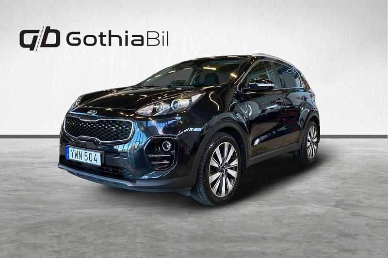 Svart Begagnad 2017 Kia Sportage Advance SUV | 159 500 kr (Marknadspris) - Bild 1/4