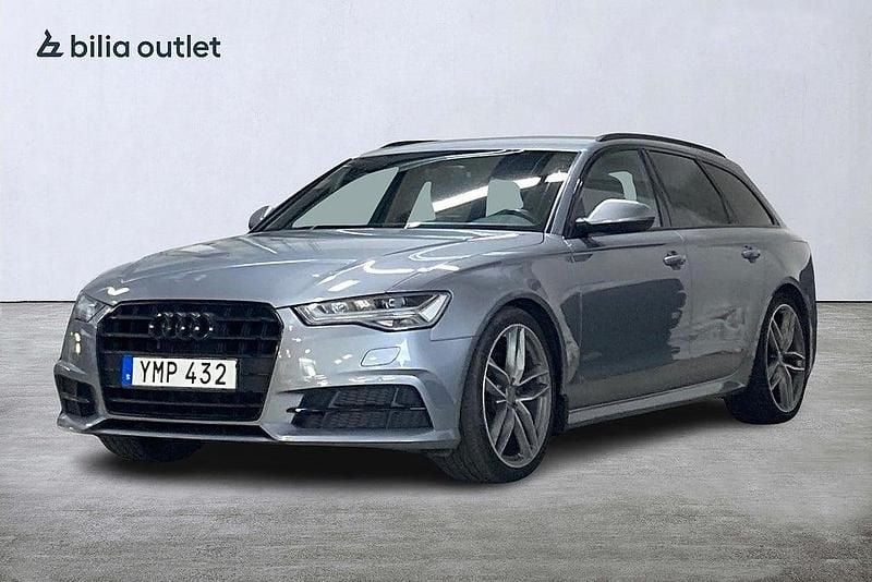 Grå Begagnad 2017 Audi A6 S-Line Kombi | 199 900 kr (Superpris) - Bild 1/3