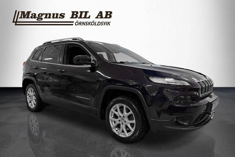 Blå Begagnad 2015 Jeep Cherokee SUV | 129 900 kr (Marknadspris) - Bild 1/4