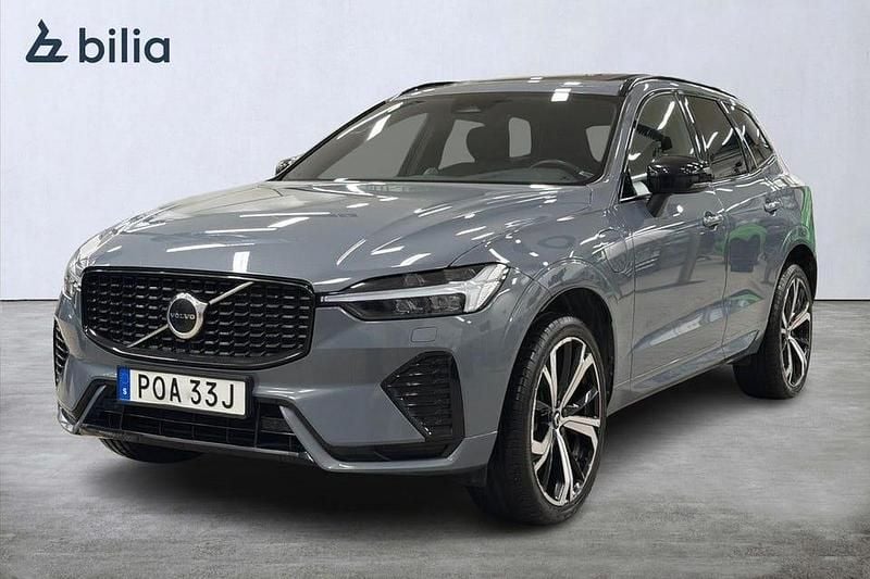 Grå Begagnad 2022 Volvo XC60 R-Design SUV | 449 900 kr (Dyr) - Bild 1/4