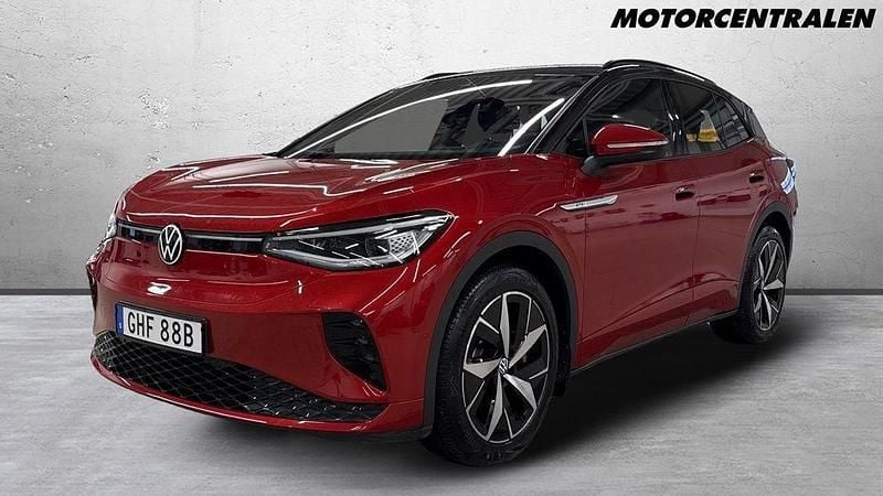 Mörkröd Begagnad 2022 VW ID.4 GTX SUV | 389 000 kr (Superpris) - Bild 1/3