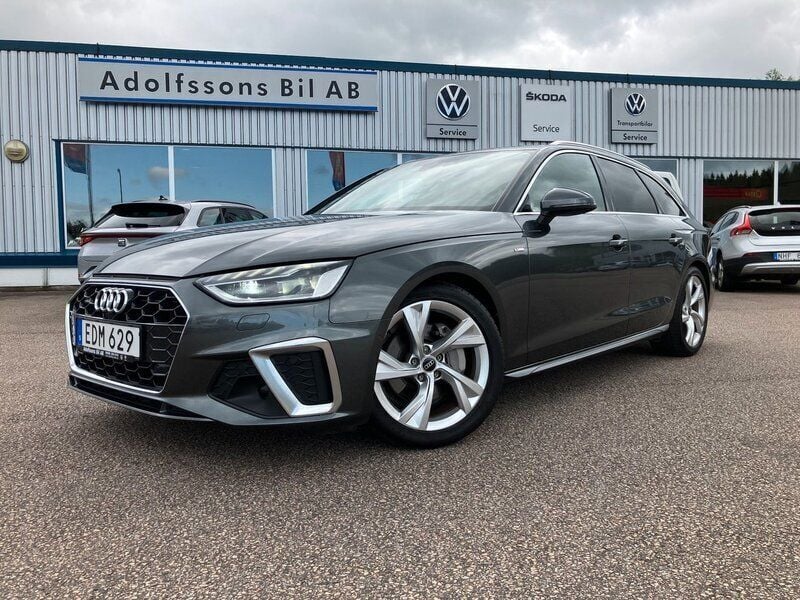 Grå Begagnad 2023 Audi A4 S-Line Kombi | 379 000 kr (Bra pris) - Bild 1/4