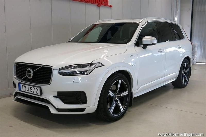 Begagnad Volvo XC90 R-Design 303 HK (222 kW) 2019 Crystal white pearl SUV