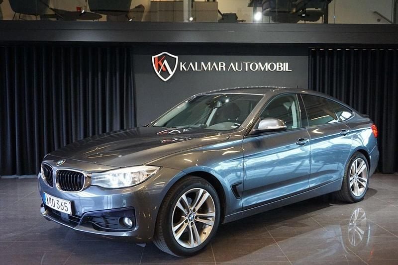 Grå Begagnad 2014 BMW 320 Gran Turismo Sport Line Halvkombi | 134 900 kr (Marknadspris) - Bild 1/4