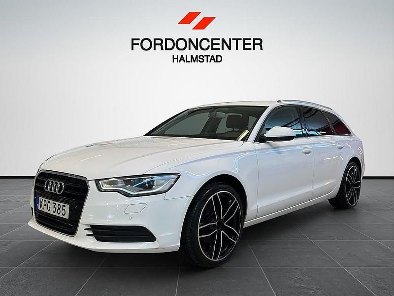 Begagnad Audi A6 190 HK (139 kW) 2014 Vit Kombi