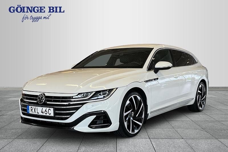 Vit Begagnad 2020 VW Arteon Kombi | 309 000 kr (Marknadspris) - Bild 1/3