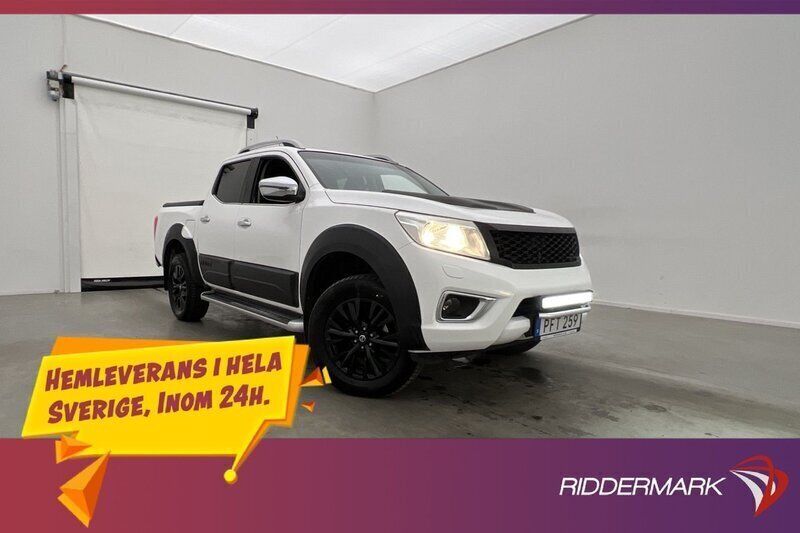 Vit Begagnad 2017 Nissan Navara Pickup | 224 800 kr (Bra pris) - Bild 1/3