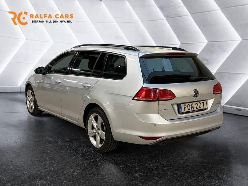 Begagnad VW Golf VII 105 HK (77 kW) 2014 Silver Kombi