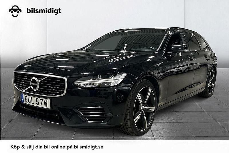 Svart Begagnad 2020 Volvo V90 R-Design Kombi | 329 800 kr (Bra pris) - Bild 1/3