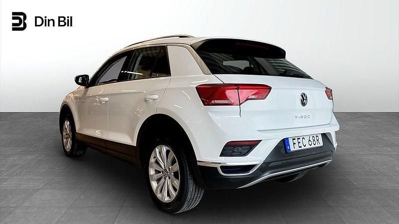 Begagnad VW T-Roc 150 HK (110 kW) 2020 Vit SUV