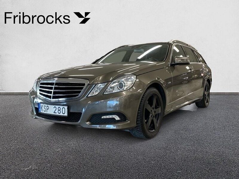 Grå Begagnad 2010 Mercedes E220 Kombi | 104 900 kr (Bra pris) - Bild 1/4