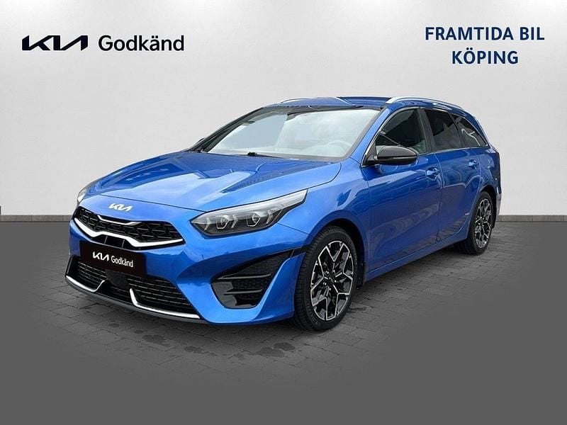 Blå Begagnad 2022 Kia Ceed Sportswagon GT-Line Kombi | 279 500 kr (Dyr) - Bild 1/4