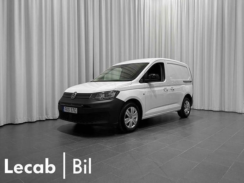 Vit Begagnad 2022 VW Caddy Minibuss | 219 500 kr (Marknadspris) - Bild 1/4