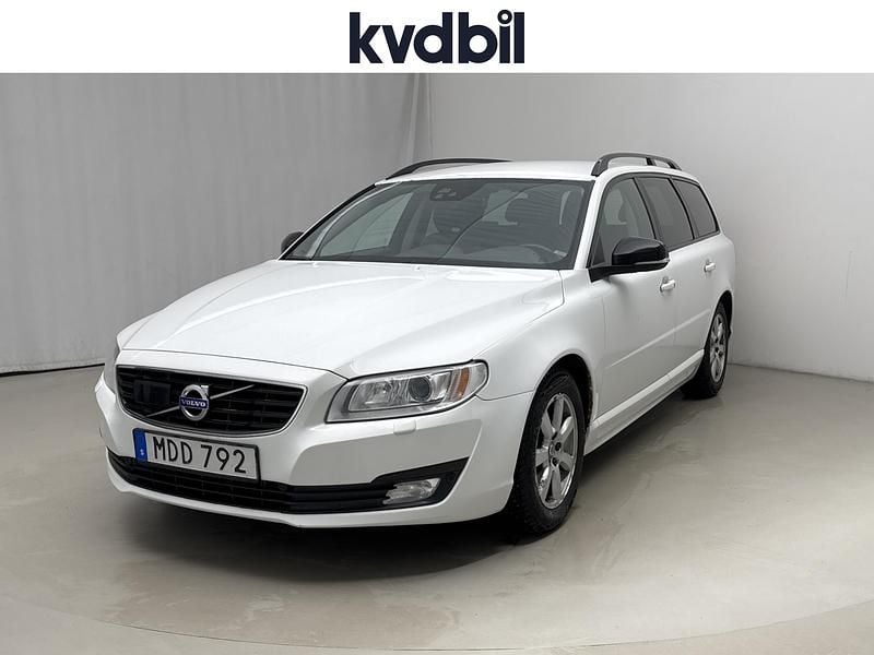 Vit Begagnad 2016 Volvo V70 Standard Kombi | 129 000 kr (Bra pris) - Bild 1/3