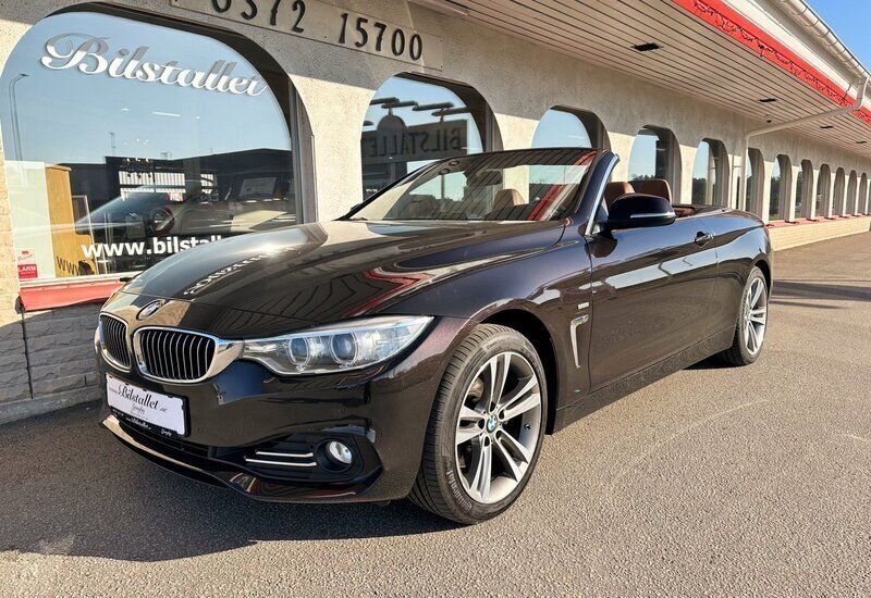Brun Begagnad 2014 BMW 428 Luxury Line Cab | 255 000 kr (Marknadspris) - Bild 1/4