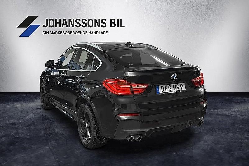 Begagnad BMW X4 M Sport 313 HK (230 kW) 2016 Svart SUV