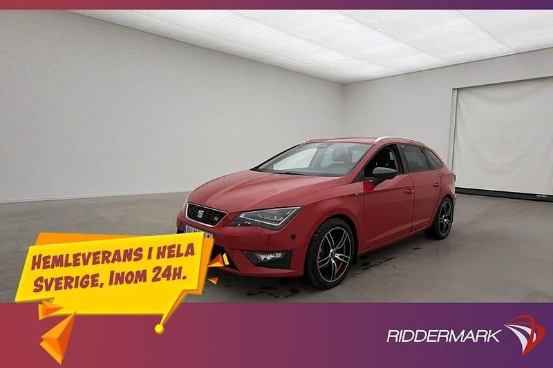 Begagnad Seat Leon ST FR 150 HK (110 kW) 2014 Röd Kombi
