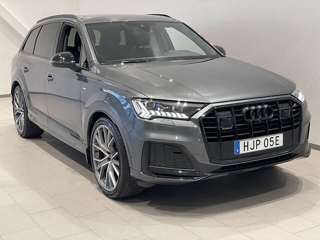 Daytonagrå pärleffekt Begagnad 2020 Audi Q7 S-Line SUV | 634 900 kr (Marknadspris) - Bild 1/4