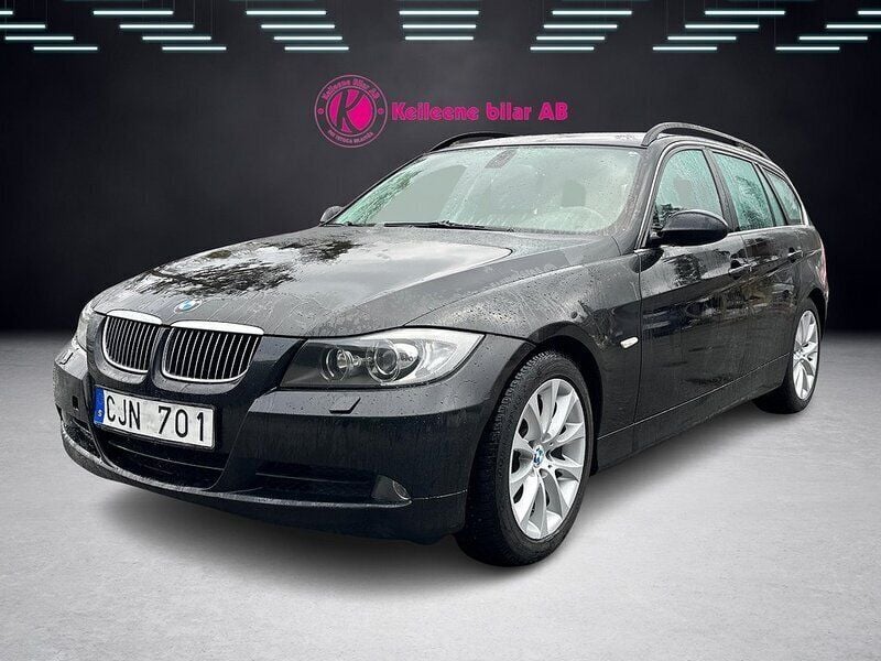 Svart Begagnad 2008 BMW 325 Advantage Kombi | 78 900 kr (Bra pris) - Bild 1/4