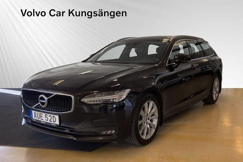Svart Begagnad 2019 Volvo V90 Momentum Kombi | 229 900 kr (Marknadspris) - Bild 1/4
