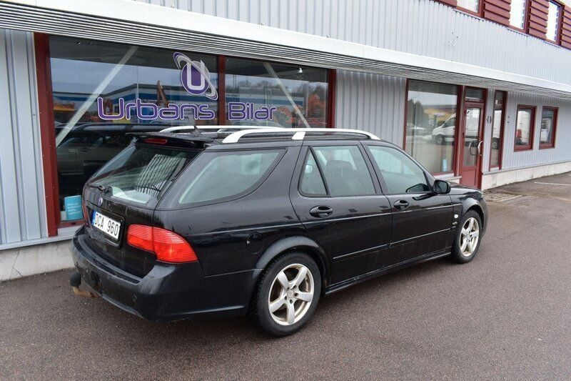 Begagnad Saab 9-5 Griffin 185 HK (136 kW) 2009 Svart Kombi