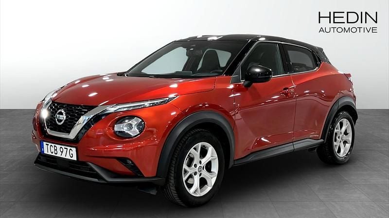 Röd (red) Begagnad 2020 Nissan Juke SUV | 189 900 kr (Marknadspris) - Bild 1/4