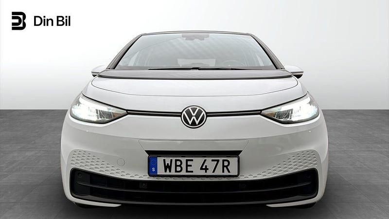 Begagnad VW ID.3 Pro Performance 150 kW (204 HK) 2023 Vit Halvkombi