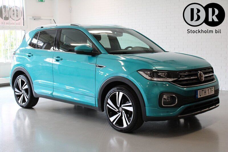 Grön Begagnad 2019 VW T-Cross Beats SUV | 219 900 kr (Marknadspris) - Bild 1/4