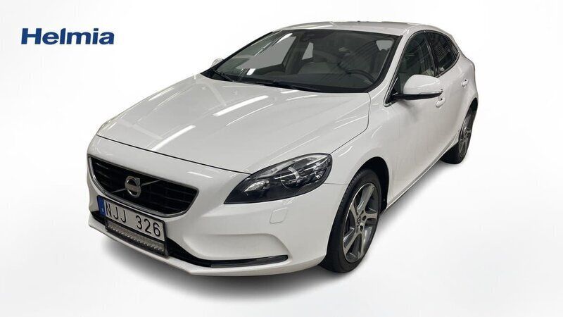 Vit Begagnad 2014 Volvo V40 Momentum Kombi | 159 000 kr (Marknadspris) - Bild 1/4