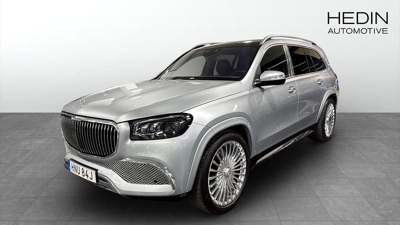Silver Begagnad 2023 Mercedes GLS600 Maybach SUV | 1 590 000 kr - Bild 1/4