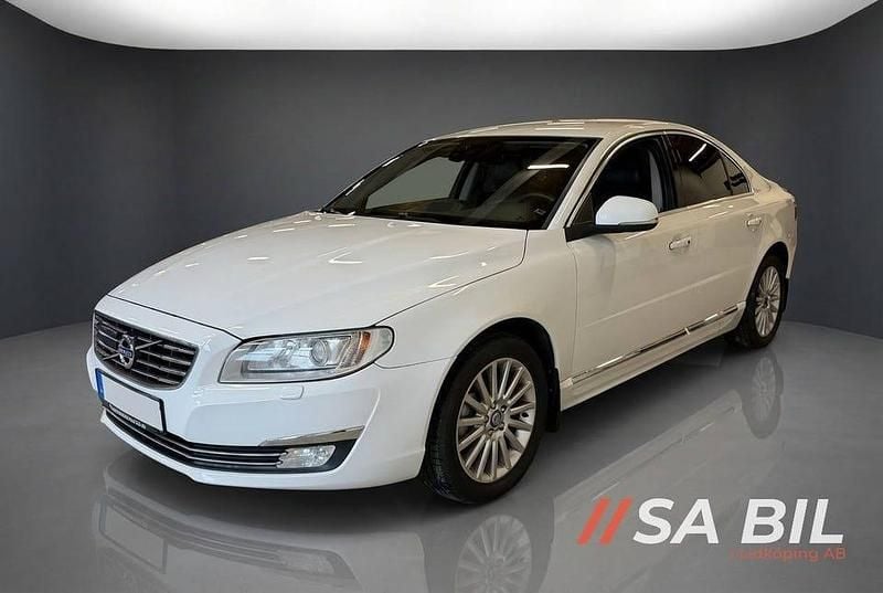 Begagnad Volvo S80 Standard 181 HK (133 kW) 2016 Vit Sedan