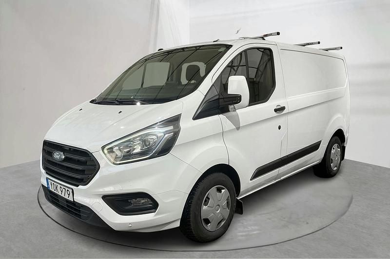 Vit Begagnad 2018 Ford Transit Custom | 109 000 kr (Bra pris) - Bild 1/4