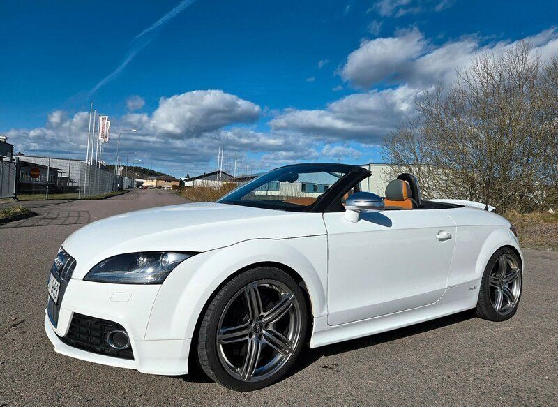 Begagnad Audi TT Roadster 272 HK (200 kW) 2009 Vit Cab