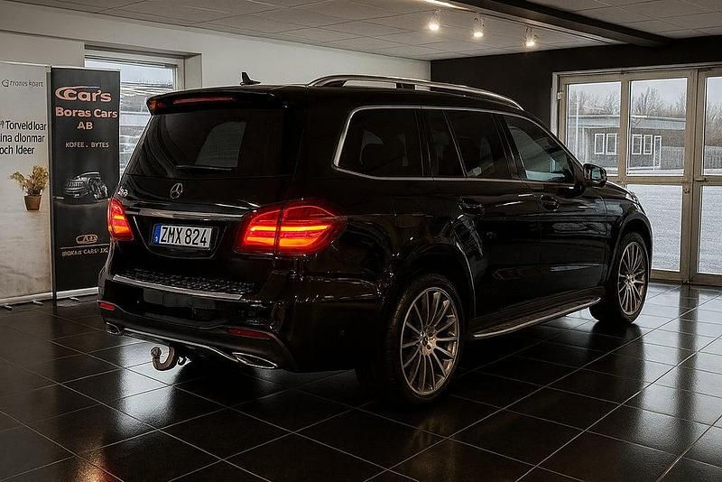 Begagnad Mercedes GLS350 AMG 258 HK (189 kW) 2016 Svart SUV