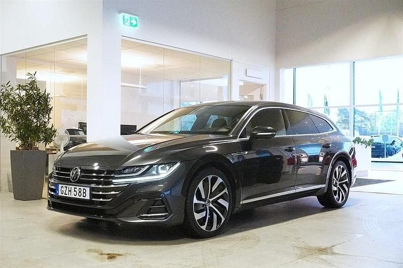 Begagnad VW Arteon R-line 218 HK (160 kW) 2020 Mörkgrå Kombi