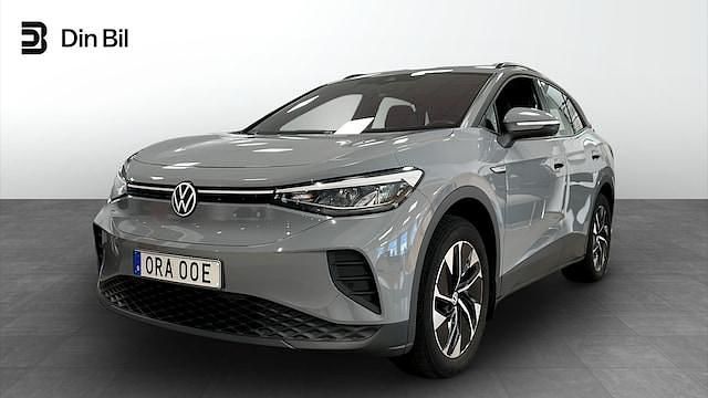 Grå (moonstone grey) Begagnad 2022 VW ID.4 Pro Performance SUV | 289 900 kr (Superpris) - Bild 1/4