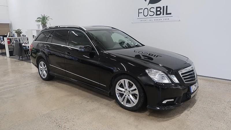Svart Begagnad 2011 Mercedes E250 AMG Kombi | 119 900 kr (Marknadspris) - Bild 1/4