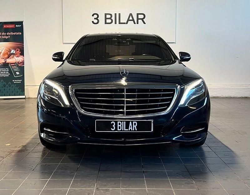 Begagnad Mercedes S500 456 HK (335 kW) 2014 Blå Sedan
