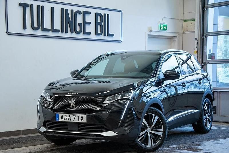Svart Begagnad 2023 Peugeot 3008 GT SUV | 209 900 kr (Superpris) - Bild 1/4