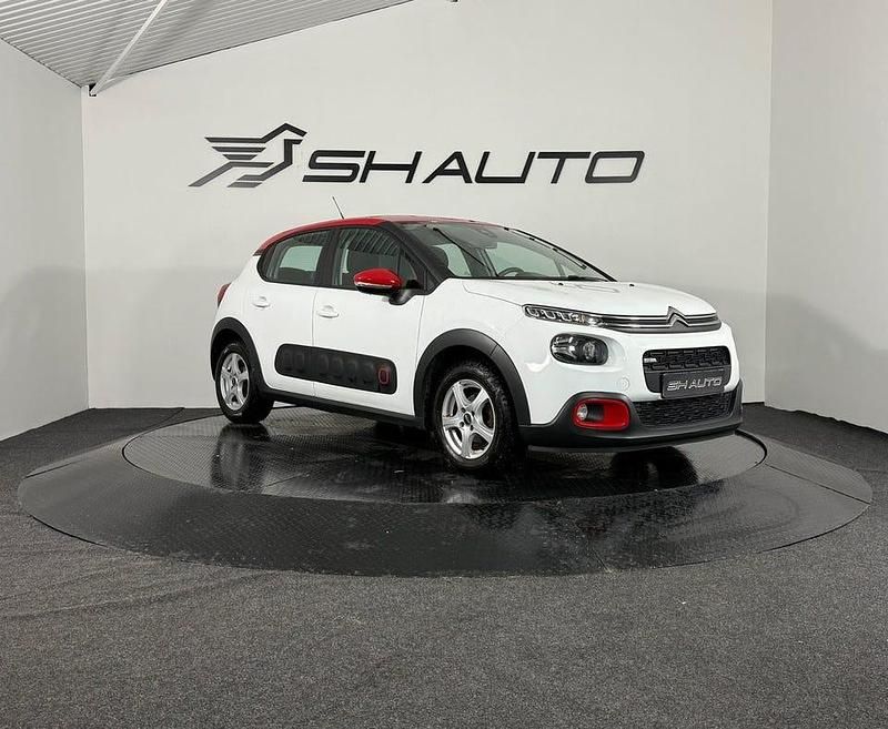 Begagnad Citroën C3 PureTech 82 HK (60 kW) 2017 Vit