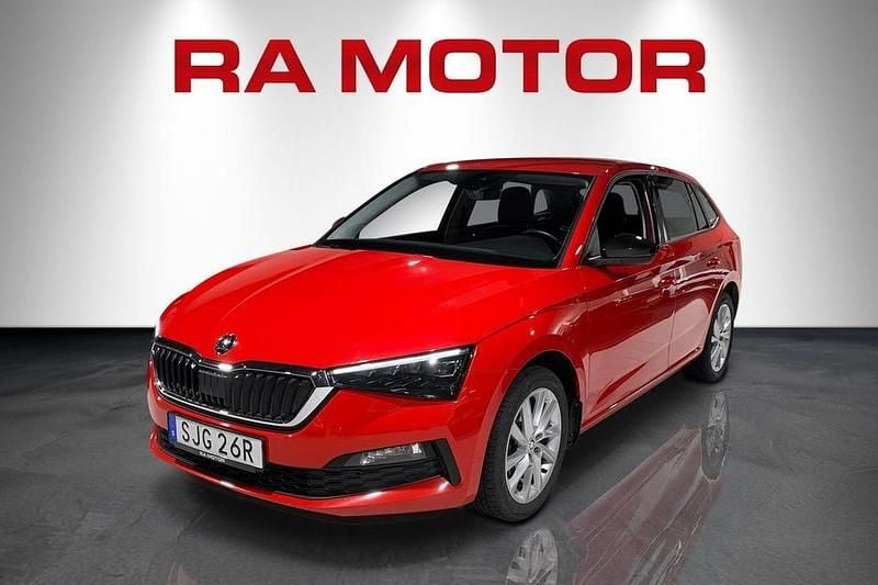 Röd Begagnad 2019 Skoda Scala Style Halvkombi | 159 900 kr (Marknadspris) - Bild 1/4