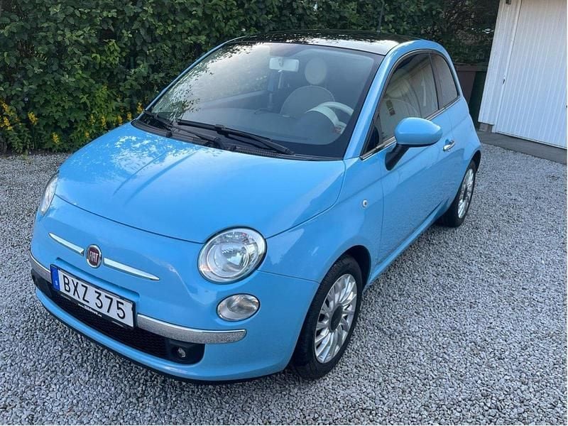 Begagnad 2013 Fiat 500 Lounge Halvkombi | 59 000 kr (Marknadspris) - Bild 1/4