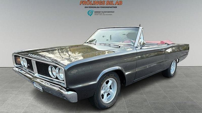 Vit Begagnad 1966 Dodge Coronet Cab | 289 000 kr - Bild 1/4