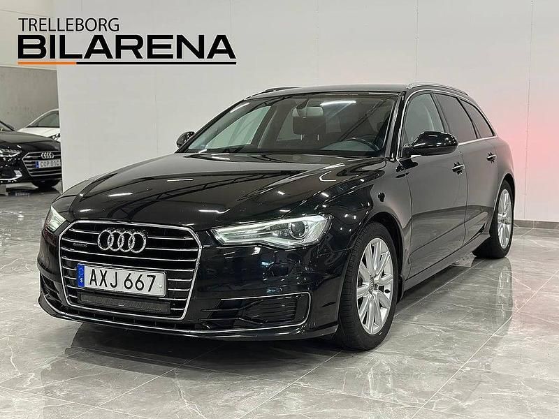 Begagnad Audi A6 Ambition 218 HK (160 kW) 2015 Svart Kombi